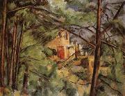 Paul Cezanne View of Chateau Noir oil painting
